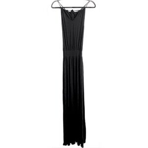ALLOY Apparel Black Halter Maxi Dress